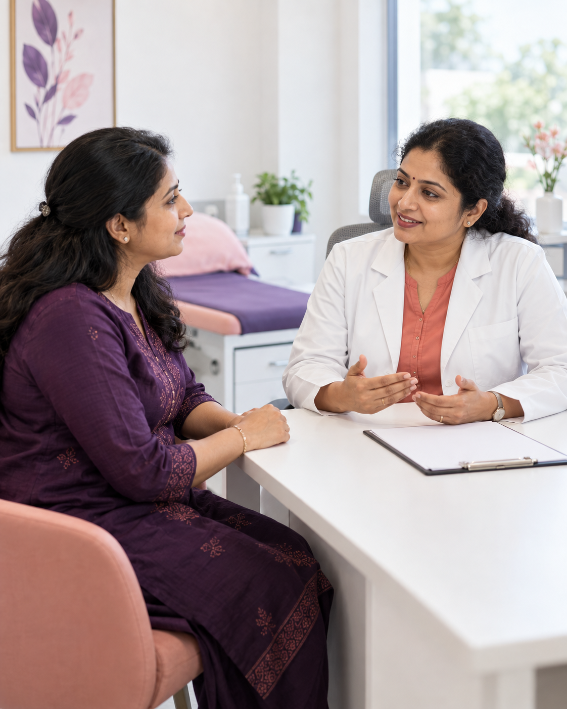 Consultation about bladder health and cystoscopy
